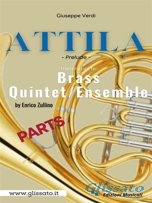 cover image of Attila (prelude) Brass quintet--parts